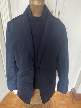 Massimo Dutti Navy Blue Men's Blazer.